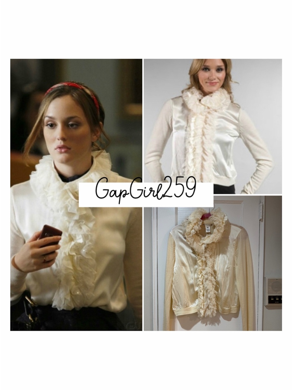 SOLD Nanette Lepore Shake It Cardigan L Gossip Girl NWT